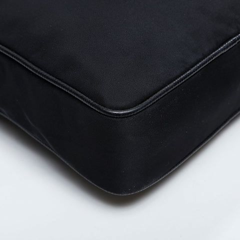 PRADA Nylon Shoulder Bag black WS21148