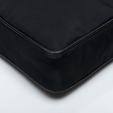 PRADA Nylon Shoulder Bag black WS21148