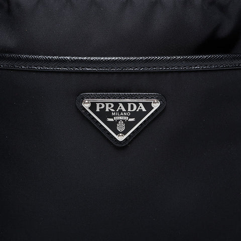 PRADA Nylon Shoulder Bag black WS21148