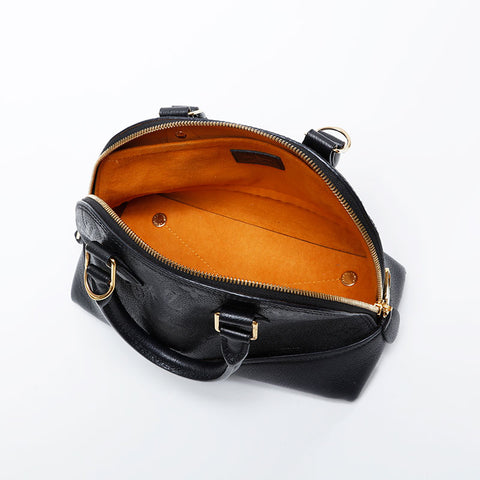 Louis Vuitton会标empreinte NEO ALMA BB手提包黑色WS21155