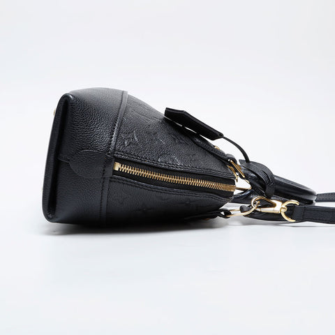 Louis Vuitton会标empreinte NEO ALMA BB手提包黑色WS21155