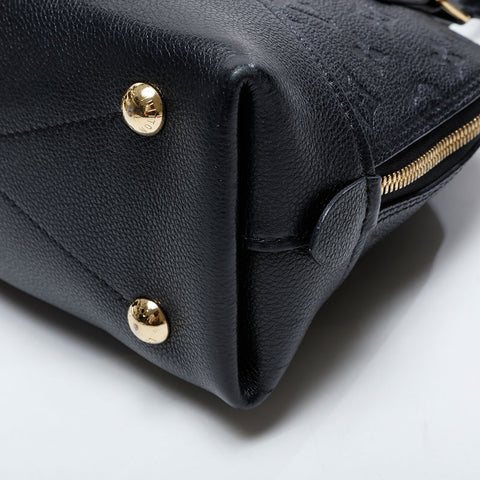 Louis Vuitton会标empreinte NEO ALMA BB手提包黑色WS21155
