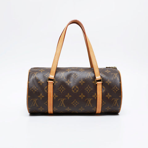 Louis Vuitton 2002会标Papillon 26肩袋棕色WS21156