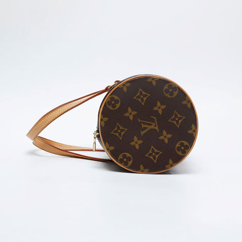 Louis Vuitton 2002会标Papillon 26肩袋棕色WS21156