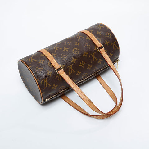 Louis Vuitton 2002会标Papillon 26肩袋棕色WS21156