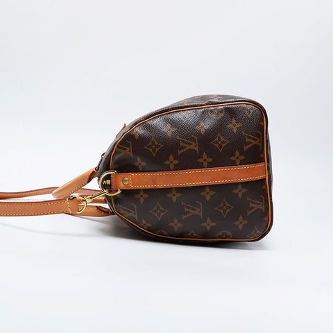 LOUIS VUITTON Monogram Speedy Bandolier 30 Handbag Brown WS21159