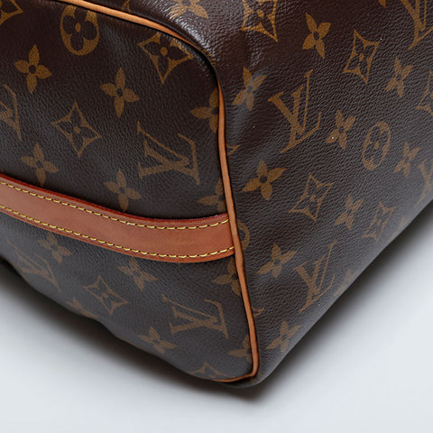 LOUIS VUITTON Monogram Speedy Bandolier 30 Handbag Brown WS21159