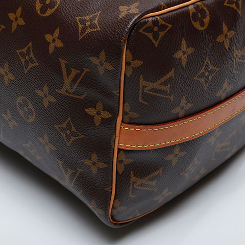 LOUIS VUITTON Monogram Speedy Bandolier 30 Handbag Brown WS21159