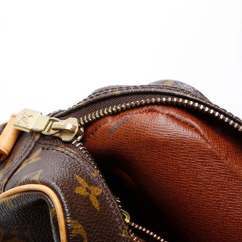 LOUIS VUITTON 2005 Monogram Nile Shoulder Bag Brown WS21160