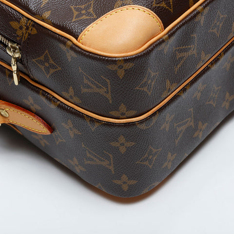 LOUIS VUITTON 2005 Monogram Nile Shoulder Bag Brown WS21160