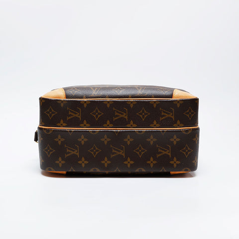 LOUIS VUITTON 2005 Monogram Nile Shoulder Bag Brown WS21160