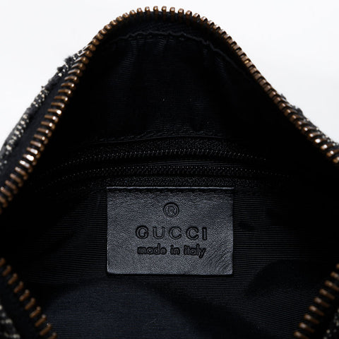 GUCCI GG canvas Shoulder Bag black WS21161