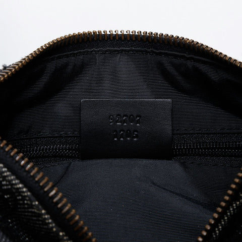 GUCCI GG canvas Shoulder Bag black WS21161