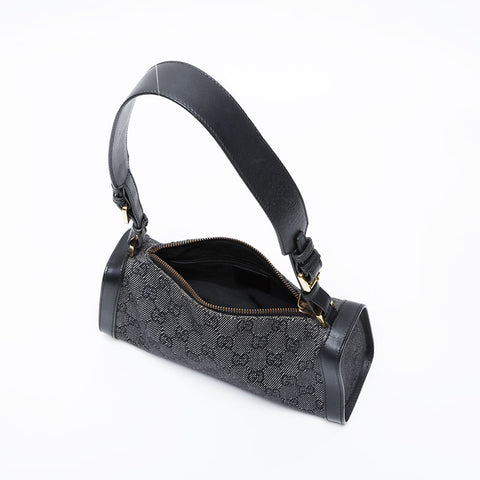 GUCCI GG canvas Shoulder Bag black WS21161