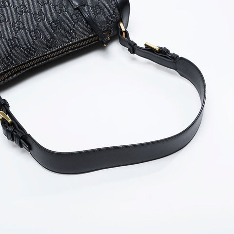 GUCCI GG canvas Shoulder Bag black WS21161
