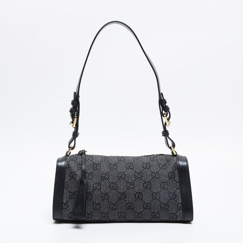 GUCCI GG canvas Shoulder Bag black WS21161