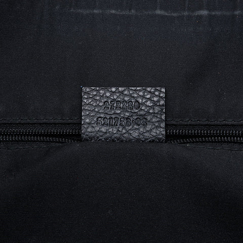 GUCCI GG canvas Shoulder Bag black WS21164