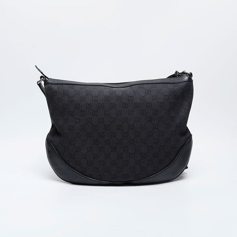 GUCCI GG canvas Shoulder Bag black WS21164