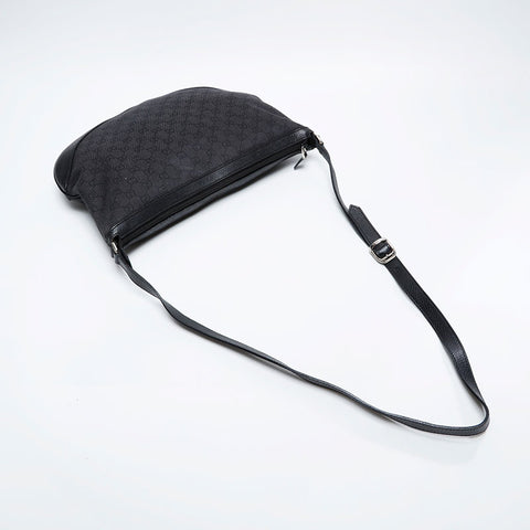 GUCCI GG canvas Shoulder Bag black WS21164
