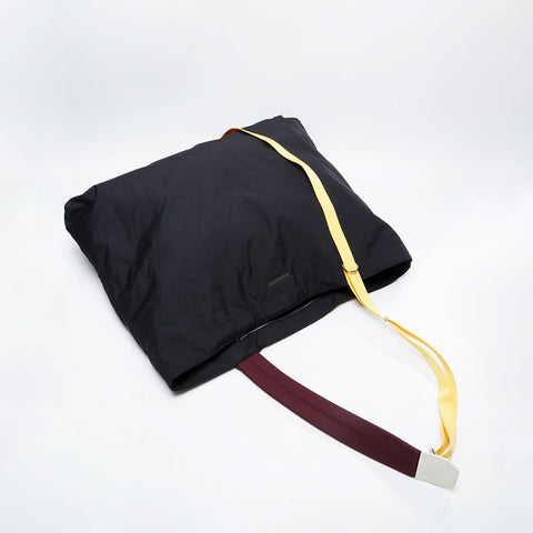 BURBERRY Nylon canvas Shoulder Bag black WS21167