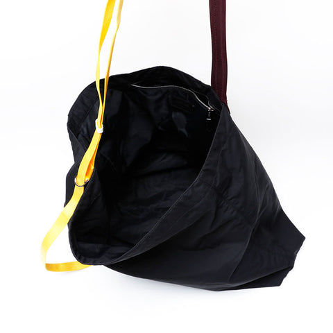 BURBERRY Nylon canvas Shoulder Bag black WS21167