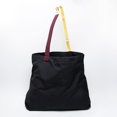 BURBERRY Nylon canvas Shoulder Bag black WS21167