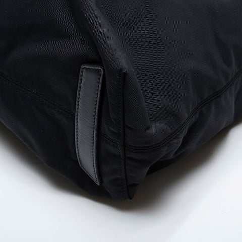 BURBERRY Nylon canvas Shoulder Bag black WS21167