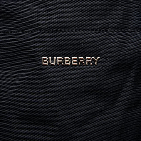 BURBERRY Nylon canvas Shoulder Bag black WS21167