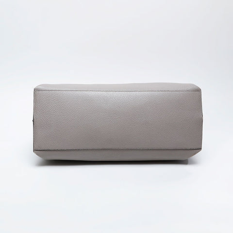 GUCCI Bamboo Daily Leather 2way Large Shoulder Bag gray WS21176