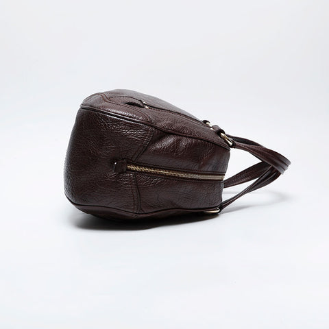 CELINE Leather Triomphe Handbag Brown WS21181