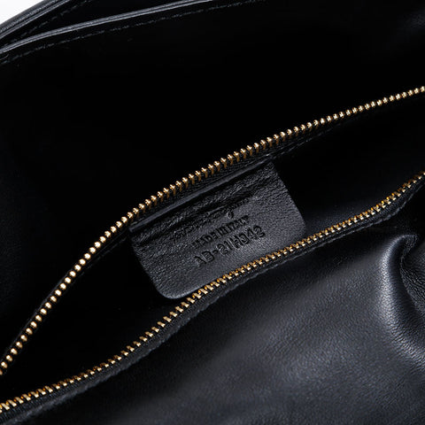 Salvatore Ferragamo Matelasse Vara Padetto链条肩带黑色WS21187