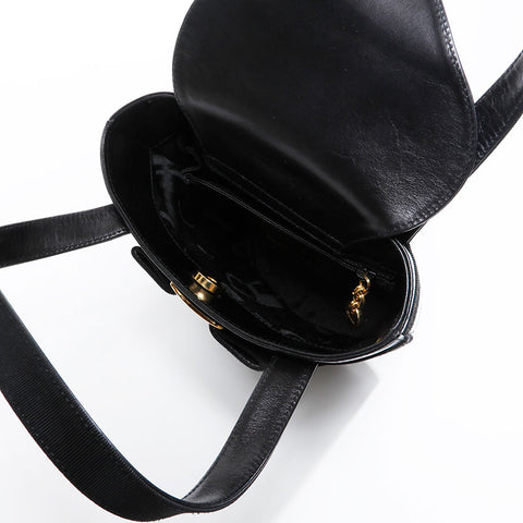 Salvatore Ferragamo皮革手提包黑色WS21190