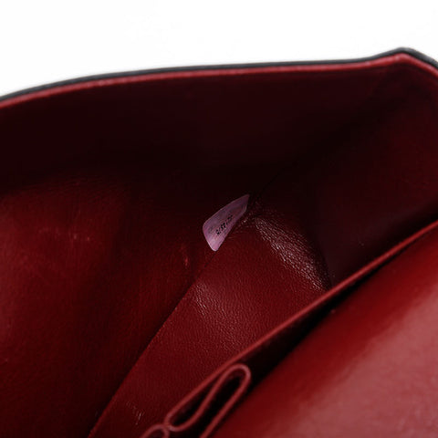 香奈儿第3号1994-1996 Lambskin Matelasse 9.8“双瓣肩带黑色WS21193