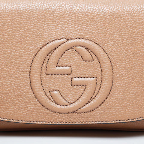 Gucci Soho连锁肩袋米色WS21198