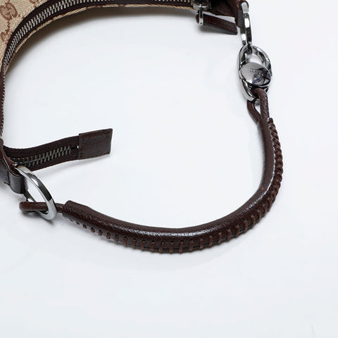 Gucci GG帆布肩带米色WS21199