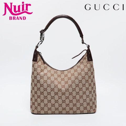 Gucci GG帆布肩带米色WS21199