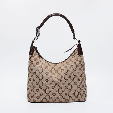 Gucci GG帆布肩带米色WS21199
