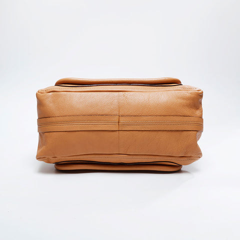 Chloe Paraty Leather 2way肩带棕色WS21202