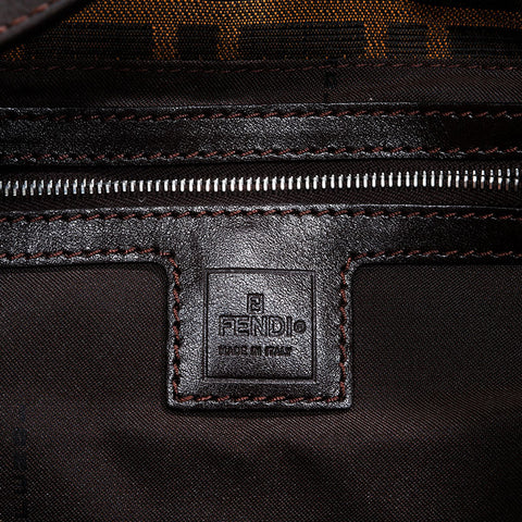 Fendi Zucca帆布妈妈肩带棕色WS21204