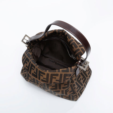 Fendi Zucca帆布妈妈肩带棕色WS21204