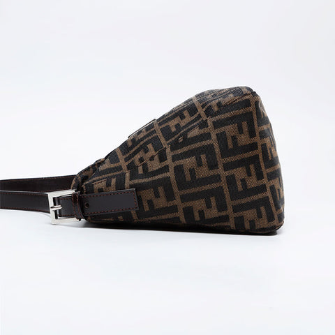 Fendi Zucca帆布妈妈肩带棕色WS21204
