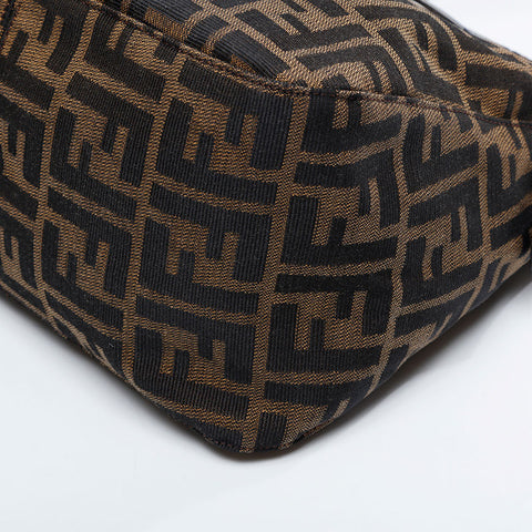 Fendi Zucca帆布妈妈肩带棕色WS21204