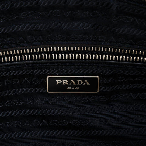 Prada Nylon链缝Tessuto肩带黑色WS21205