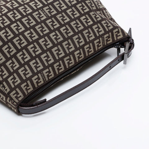 Fendi Zucchino帆布手提包棕色WS21212