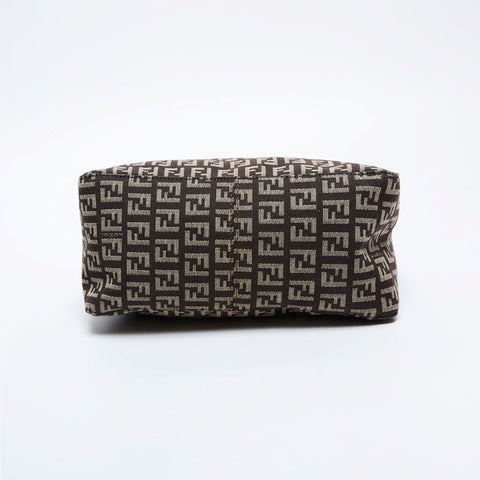 Fendi Zucchino帆布手提包棕色WS21212