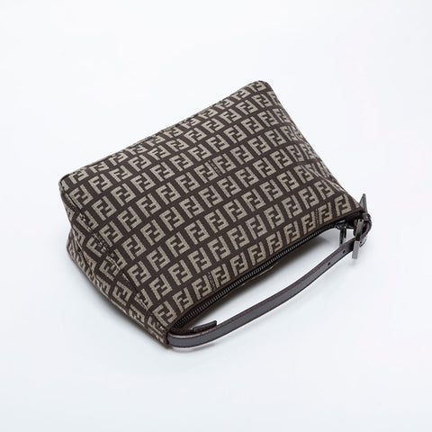 Fendi Zucchino帆布手提包棕色WS21212