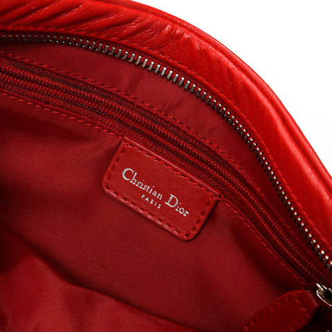 Christian Dior Trotter Street Chic Shoulder Bag Red WS21215