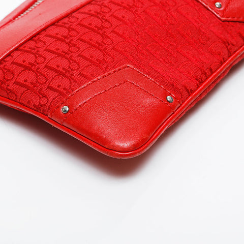 Christian Dior Trotter Street Chic Shoulder Bag Red WS21215
