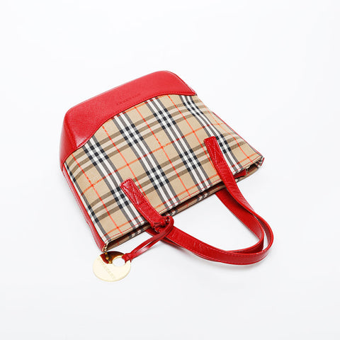 BURBERRY Nova Check Handbag beige WS21216