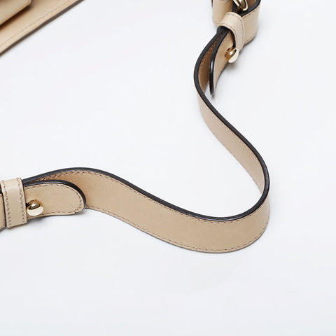 グッチ GUCCI キャンバス バンブー ワンショルダー ショルダーバッグ イエロー WS21224